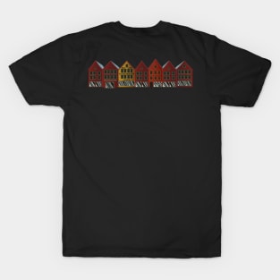 Bryygen, Bergen Norway T-Shirt